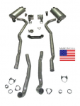Click Here For Full Product Info E20237 EXHAUST SYSTEM-DELUXE-2.5 INCH-BIG BLOCK-454-AUTOMATIC-70-72