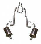 Click Here For Full Product Info E20258 EXHAUST SYSTEM-MAGNAFLOW-2 INCH-SMALL BLOCK-MANUAL & AUTOMATIC-64-67