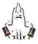 Click Here For Full Product Info E20262 EXHAUST SYSTEM-MAGNAFLOW-DELUXE-2 INCH-SMALL BLOCK-327-MANUAL & AUTOMATIC-64-67