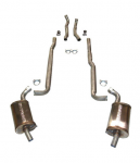 Click Here For Full Product Info E20274 EXHAUST SYSTEM-MAGNAFLOW-2.5 INCH-BIG BLOCK-396/427-MANUAL-65-67