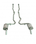 Click Here For Full Product Info E20277 EXHAUST SYSTEM-MAGNAFLOW-2 TO 2.5 INCH-SMALL BLOCK-L82-MANUAL-HIDEAWAY MUFFLER-74-79