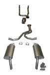 Click Here For Full Product Info E20308 EXHAUST SYSTEM-ALUMINIZED-STOCK-2.5 INCH-HIDEAWAY-WITH CONVERTER-79