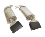 Click Here For Full Product Info E20373 MUFFLER-MAGNAFLOW-ALUMINIZED-LT1 TIPS-PAIR-91