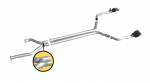 Click Here For Full Product Info E20385 EXHAUST SYSTEM-ALUMINIZED-STRAIGHT PIPE-MUFFLER ELIMINATOR-LT1 TIPS-92-95