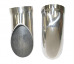 E20430 EXHAUST TIPS-POLISHED STAINLESS STEEL-SIDE PIPES-PAIR-63-67