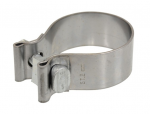 Click Here For Full Product Info E20448 CLAMP-EXHAUST PIPE-2.25 INCH-STAINLESS STEEL-ACCUSEAL-HI TORQUE-84-04