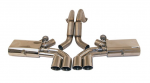 Click Here For Full Product Info E20459 EXHAUST SYSTEM-BILLY BOAT-FUSION-T304 STAINLESS STEEL-4.5 INCH QUAD OVAL TIPS-97-04