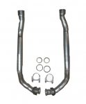 PIPE SET - EXHAUST - CARBON STEEL - FRONT - 2.5 INCH - HI PERFROMANCE - MANUAL - 63