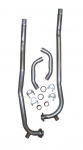 Click Here For Full Product Info E20481 PIPE SET-EXHAUST-ALUMINIZED-FRONT-2 INCH-HI PERFORMANCE-57-62