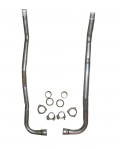 Click Here For Full Product Info E20494 PIPE SET-EXHAUST-ALUMINIZED-FRONT-2.5 INCH-NO CROSSOVER-62