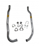 Click Here For Full Product Info E20498 PIPE SET-EXHAUST-ALUMINIZED-FRONT-2 INCH-64-67