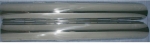 E20807 SHIELD-SIDE EXHAUST-POLISHED STAINLESS STEEL-PLAIN-PAIR-63-82