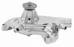 Click Here For Full Product Info E21106 PUMP-WATER-NEW-CHROME-IRON HOUSING-SHORT-BIG BLOCK-65-69