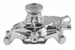 Click Here For Full Product Info E21234 PUMP-WATER-NEW-CHROME-ALUM. HOUSING-SHORT-SMALL BLOCK-84-91