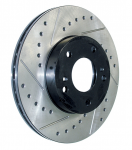 Click Here For Full Product Info E21220 ROTOR-BRAKE-CROSS DRILLED & SLOTTED-REAR-RIGHT-STOPTECH-97-04