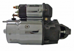 Click Here For Full Product Info E21244 STARTER-NEW-FULL SIZE-CHROME-168 TOOTH-1.9 H.P.-CAST IRON NOSE-OFFSET MOUNT-MAN. TRAN.-70-81