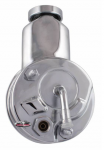 E21246 PUMP-POWER STEERING-NEW-CHROME-SAGINAW STYLE-DIRECT FIT-63-74
