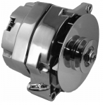 E21260 ALTERNATOR-CHROME-100 AMP-65-68