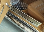 Click Here For Full Product Info E21410 SILL PLATE-DOOR-POLISHED-WITH BRUSHED INSERTS DELUXE-USA-PAIR-68-77