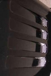 Click Here For Full Product Info E21415 VENT GRILLE-SIDE FENDER-PERFORATED-STAINLESS STEEL-PAIR-91-94