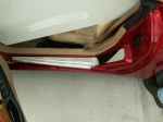 Click Here For Full Product Info E21426 Sill Plate-Door-Stainless Steel With Chrome Ribs-Outer-2pc-USA Made-97-04