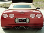 Click Here For Full Product Info E21483 LIGHT COVER-TAIL LIGHT GRILLE-BILLET STYLE-POLISHED S/S-4 PC-97-04