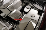 Click Here For Full Product Info E21986 COVER-WINDOW WASHER FLUID TANK WITH CAP COVERS-AUTO TRANS-STAINLESS STEEL-97-04