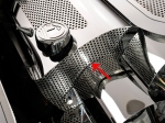 Click Here For Full Product Info E22012 Cover-Fuel Rail-END CAP-PASSENGER-Perforated-Stainless Steel-97-04