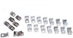 E22234 CLIP SET-BRAKE AND FUEL LINE-WITHOUT LEFT VAPOR RETURN-BASE ENGINE-22 PCS-69-70