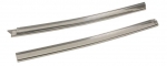 E22421 MOLDING-WINDSHIELD OUTER REVEAL-POLISHED STAINLESS STEEL-REPRODUCTION-PAIR-68-72 TEMPORARILY UNAVAILABLE