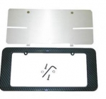 E22760 FRAME / BEZEL-LICENSE PLATE-CARBON FIBER LOOK-05-13