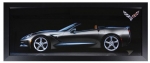 E22820 PRINT-FRAMED-CORVETTE 7th Generation Panoramic Picture-53-19