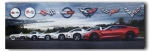 E22857 CORVETTE GENERATION GALLERY CANVAS-53-19