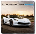 E22873 CORVETTE C1, C2, C3, C4, C5, C7  STONE TILE COASTER-14-19