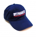 E23041 HAT-EC PRODUCTS-NAVY-SILVER-RED-UNISEX-ADJUSTABLE BUCKLE