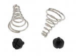 Click Here For Full Product Info E23288 SPRING-HOOD POP UP WITH BUMPERS-CHROME-PAIR-77-82