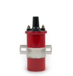 E23714 COIL-IGNITION-OIL FILLED CANISTER STYLE-45,000 VOLT OUTPUT-RED-53-82