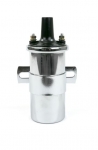 E23716 COIL-IGNITION-OIL FILLED CANISTER STYLE-45,000 VOLT OUTPUT-CHROME-53-82