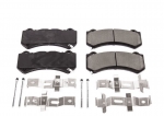 E23741 PAD SET-BRAKE-FRONT-CARBON FIBER-CERAMIC-Z23 DAILY DRIVER-WITH HARDWARE KIT-15-18