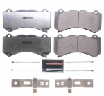 E23742 PAD SET-BRAKE-FRONT-CARBON FIBER-CERAMIC-Z26 STREET PERFORMANCE-WITH HARDWARE KIT-15-18