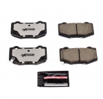 E23744 BRAKE PAD SET-Z26 PERFORMACE-CARBON FIBER CERAMIC-WITH HARDWARE KIT-15-18