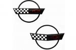 E23871 EMBLEM SET-FRONT AND REAR-EXCLUDES SPECIAL EDITION-91-96