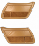 Click Here For Full Product Info E24006 PANEL-DOOR-WITH UPPER FELT ATTACHED-LEATHER-PAIR-78-82