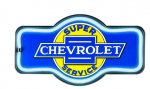 Click Here For Full Product Info E25113 CHEVROLET SUPER SERVICE LED ROPE SIGN