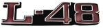 Click Here For Full Product Info E10416 EMBLEM SET-HOOD-L-48-IMPORT-PAIR-73-82