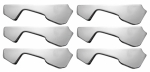 E3458 BAR-WHEEL COVER TRIM-6 PIECES-63