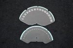 E3468 FACE-SPEEDOMETER WITH NUMBERS-USA-2 PIECES-53-57