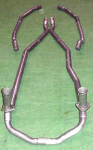 Click Here For Full Product Info E3688 PIPE SET-EXHAUST-304 STAINLESS STEEL-2 INCH-WITH CROSSOVER-57-61