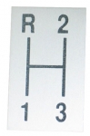 Click Here For Full Product Info E4076 PATTERN-SHIFT-3 SPEED-64-67