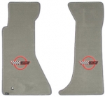 Click Here For Full Product Info E4513R MAT SET-FLOOR-LLOYD'S ULTIMATS-EMBROIDERED APPLIQUE RED C4 LOGO-COLORS-PAIR-95-96